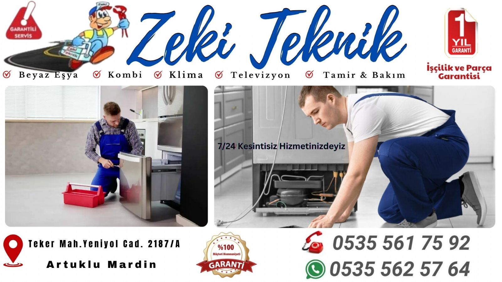 Artuklu Buzdolabı Tamircisi